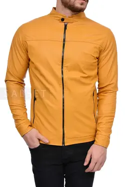 کاپشن مردانه چرم پرتغالی 1608