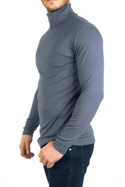 بلوز یقه اسکی مردانه LEVIS طوسی 767