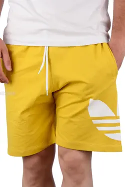 شلوارک مردانه اسپرت طرح adidas زرد 664