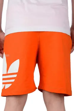شلوارک مردانه اسپرت طرح adidas نارنجی 661
