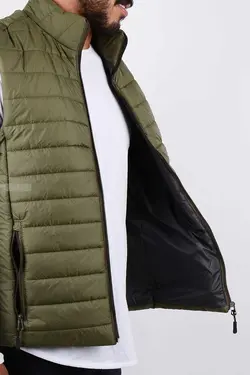جلیقه مردانه شمعی The North Face زیتونی 2632