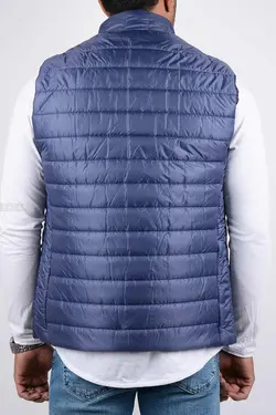 جلیقه مردانه شمعی The North Face سرمه‌ای روشن 2624