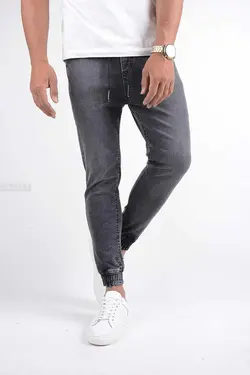 شلوار دمپاکش مردانه جین نوک مدادی 914