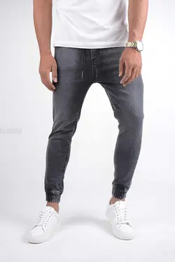 شلوار دمپاکش مردانه جین نوک مدادی 914