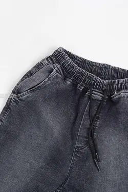 شلوار دمپاکش مردانه جین نوک مدادی 914