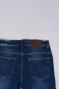 شلوار جین مردانه اسکینی MANGO سرمه‌ای 888