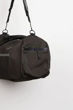 ساک ورزشی چرمی زیتونی 117