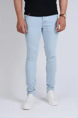 شلوار جین مردانه اسکینی Replay آبی روشن 819