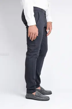 شلوار کتان مردانه جودون طوسی تیره 794