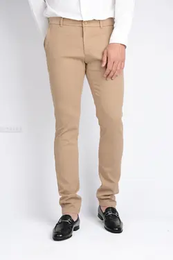 شلوار کتان مردانه جودون کرم 791