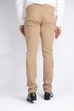 شلوار کتان مردانه جودون کرم 791