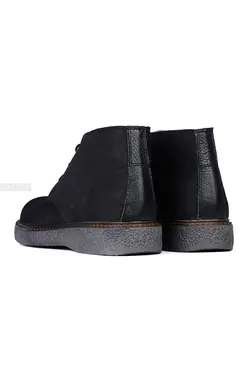 نیم بوت مردانه چرم طبیعی Dockers مشکی 746