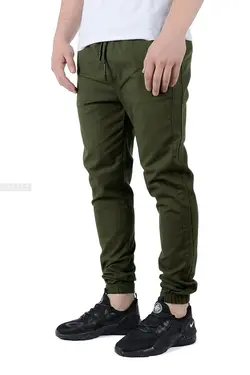 شلوار کتان مردانه دمپا کش Hermes سبز 681