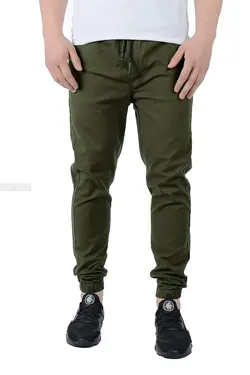 شلوار کتان مردانه دمپا کش Hermes سبز 681