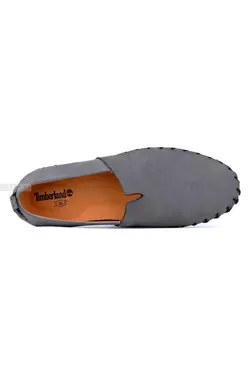 کالج مردانه چرم طبیعی طرح Timberland طوسی 691