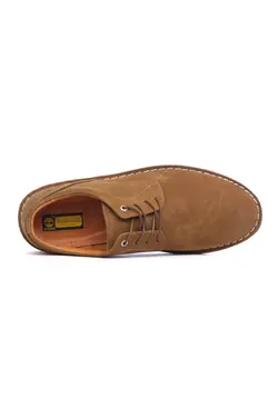 کفش راحتی مردانه چرم طبیعی Timberland عسلی 518