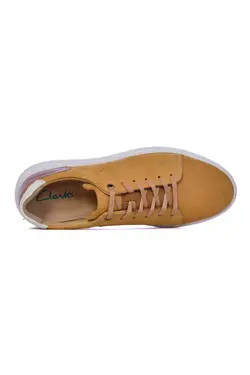 کفش راحتی مردانه چرم طبیعی طرح Clarks