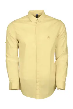 پیراهن مردانه Massimo Dutti لیمویی 260