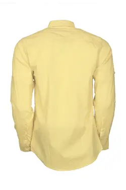 پیراهن مردانه Massimo Dutti لیمویی 260