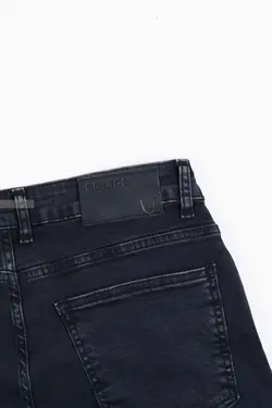 شلوار جین مردانه راسته Police ذغالی 839