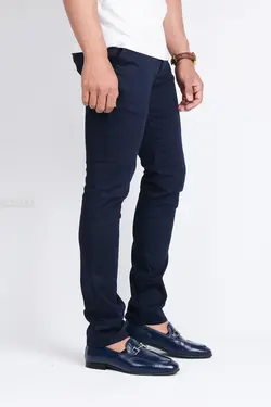 شلوار کتان مردانه سرمه‌ای 827