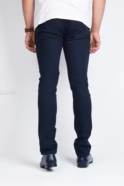 شلوار کتان مردانه سرمه‌ای 827