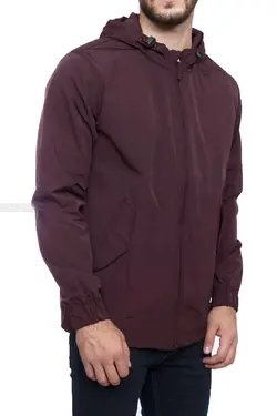 سویشرت مردانه ضد آب طرح ZARA زرشکی2287