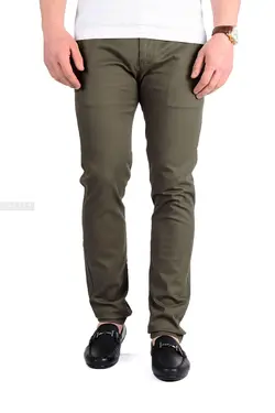 شلوار کتان مردانه Massimo Dutti زیتونی 598