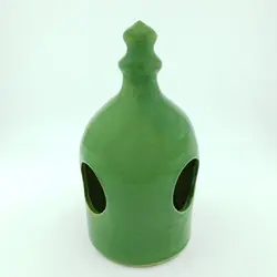 آبخوری سفالی - دانه سرا | آبخوری سفالی سنتی ایرانی | رنگ کوره ای