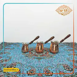 قهوه جوش مسی طرح 1 (جذوه)