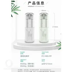 ست بهداشتی  WASH CUP  ETRAVEL  A16