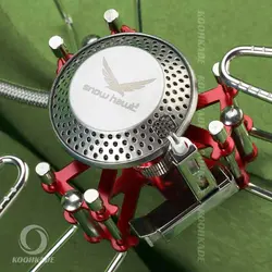 سرشعله شلنگ دار اسنوهاک مدل SN20-E1