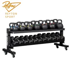 قفسه تجهیزات پرتابل 2 طبقه