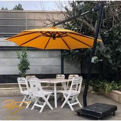 چتر پایه کنار مارکت وینچ دار