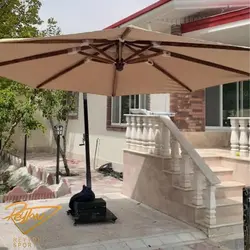 چتر پایه کنار مارکت وینچ دار
