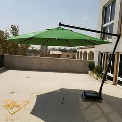 چتر پایه کنار مارکت وینچ دار