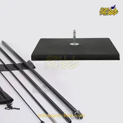 پایه گرانولی و میله پرچم ساحلی