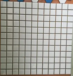 کاشی استخری سفید 2.5*2.5 با کیفیت زیبا و بسیار با دوام