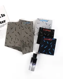 شورت نیم پا طرحدار ماهی %