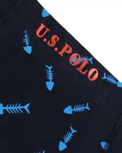 شورت نیم پا طرحدار ماهی %