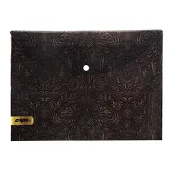 پوشه دکمه دار کلیپس طرح اسلیمی 2