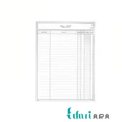 دفتر گزارش روزانه 200 برگ رحلی