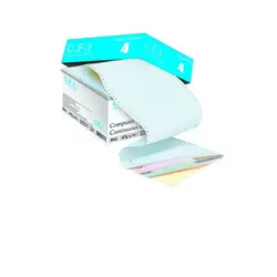 کاغذ 100 ستونی چهار نسخه وسط پرفراژ