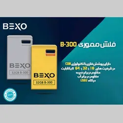 فلش مموری بکسو مدل B-300 ظرفیت 32 گیگابایت