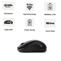 ماوس بی سیم ای فورتک مدل G_3_27O_N_VTRACK