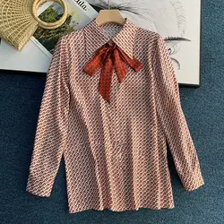 شومیز زنانه یقه برگردان