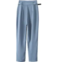 شلوار پارچه ای زنانه همراه با کمربند