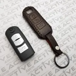 کیف چرمی ریموت فابریک خودرو مزدا Mazda new 3 - اکتیوآلارم