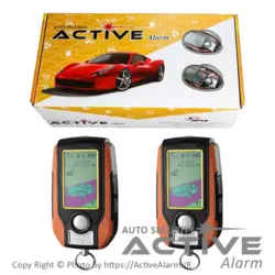 دزدگیر تصویری دو ریموت PLC اکتیو - اکتیوآلارم