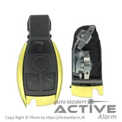 قاب ریموت فابريک خودرو بنز کروم - اکتیوآلارم